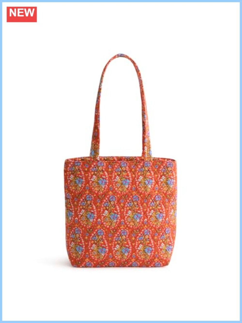 Vera Bradley Small Original Zip Tote - Cotton Quilted Handbag